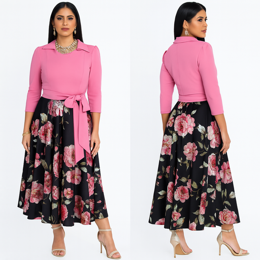 Vestido con Rosas - Rosita